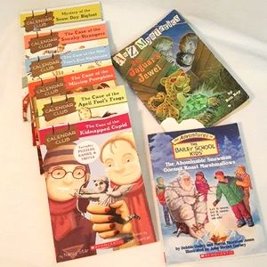 Juvenile Fiction Mystery Chapter Books 8 Book Bundle Grades 2-4